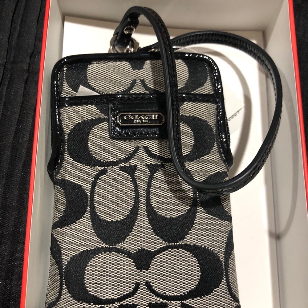 COACH universal phone case.  NWT & box.